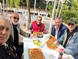 Teşvikiye Sosyal Tesislerinde lahmacun keyfi